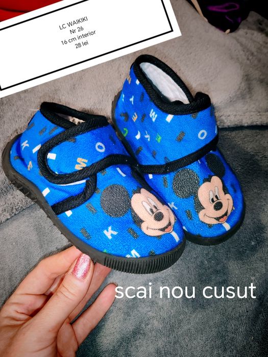 Lot papuci de casa și slapi 15-16 cm, 25-26