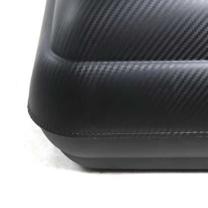 Автобокс Art Plast 133x77.8x34.5cm с ключ, 320 литра - черен карбон