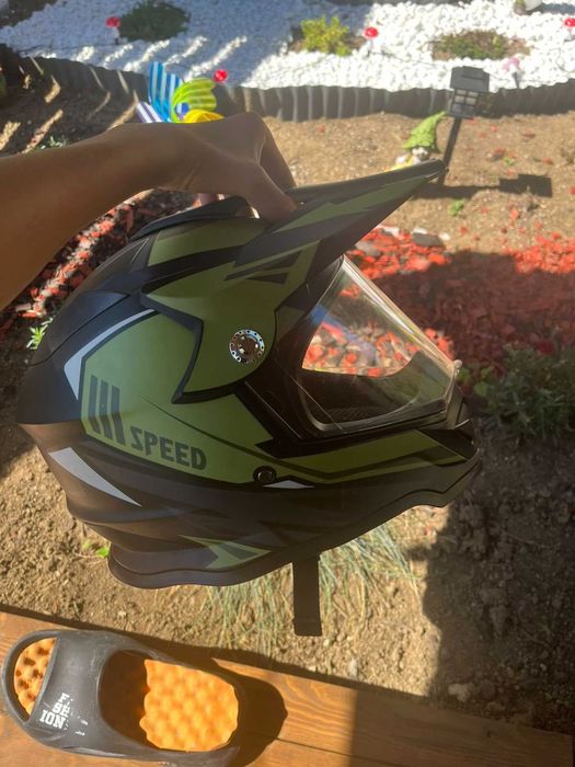 Мотокрос каска speed