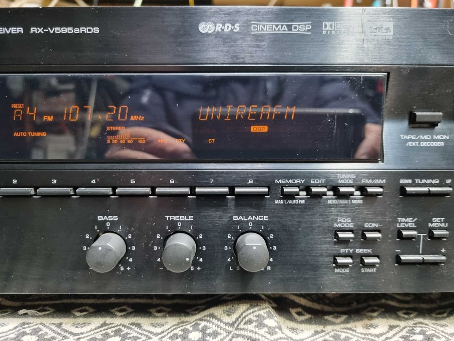 Yamaha av receiver RX-V595a 5x80 wati/8 ohmi