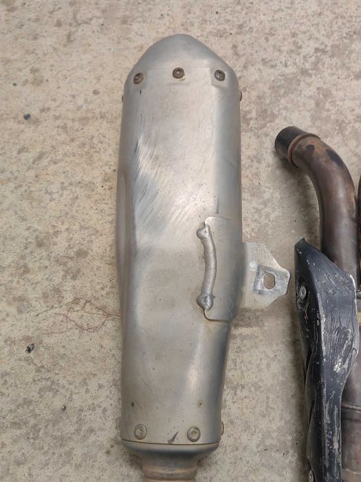 Генерация Honda CRF 450 2017 ауспух гърне кривка