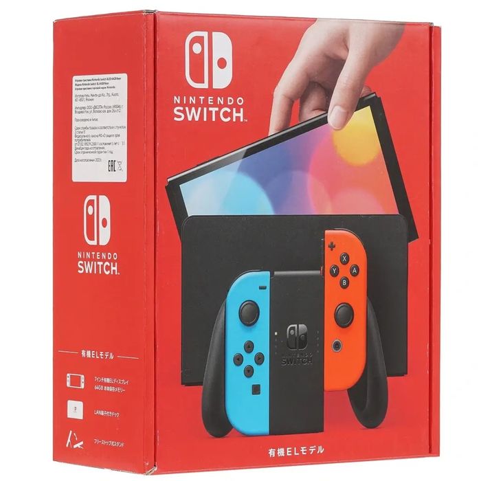 Nintendo switch oled 560GB+игры