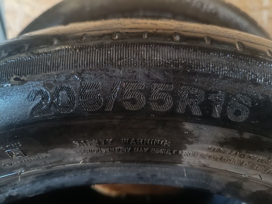 Продам резину б.у 16 размер