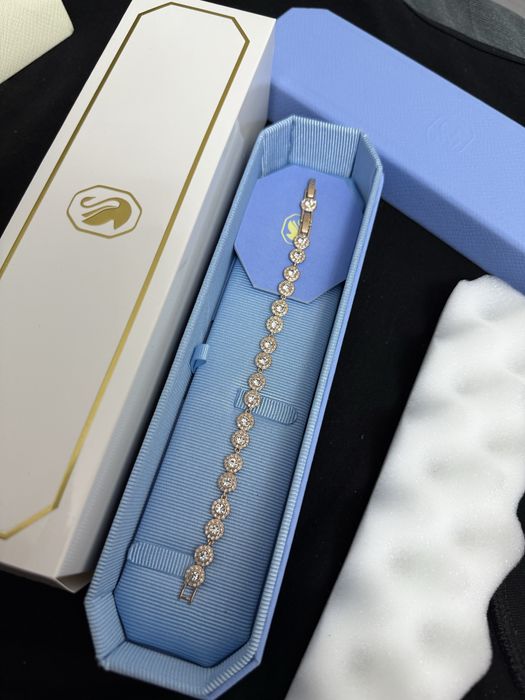 Bratara swarovski angelic rose gold