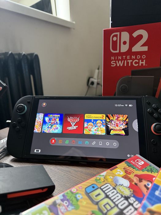 Nintendo switch 2 + 7 игри