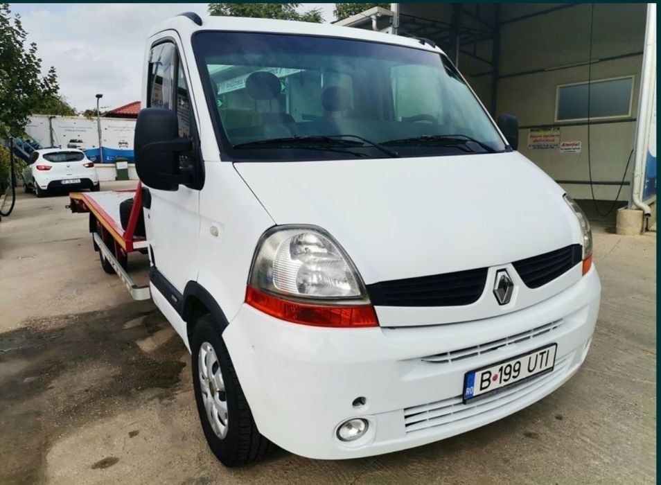 Renault master / 2007 / 3.5 t / platformă auto / tractări / 2.5 euro 4