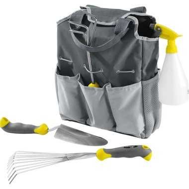 Комплект градински инструменти с чанта за цветя градинарство