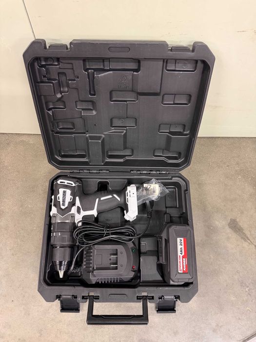 011501	Бормашина акум. ударна 20V 2-ск. 1x4Ah 62Nm RDI-CDB01