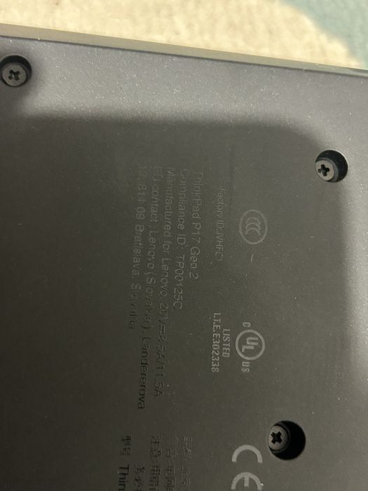 Vand laptop workstation Lenovo Thinkpad  P17 Gen 2 i7