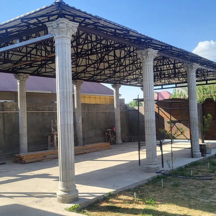 Навес ворота  арка тапчан есік решетка