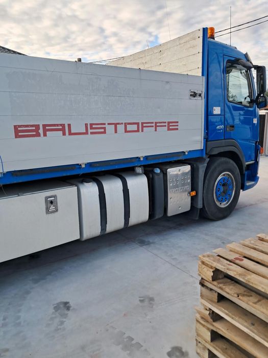 Volvo FM 400 cp cu Hiab(macara) + remorca Krone