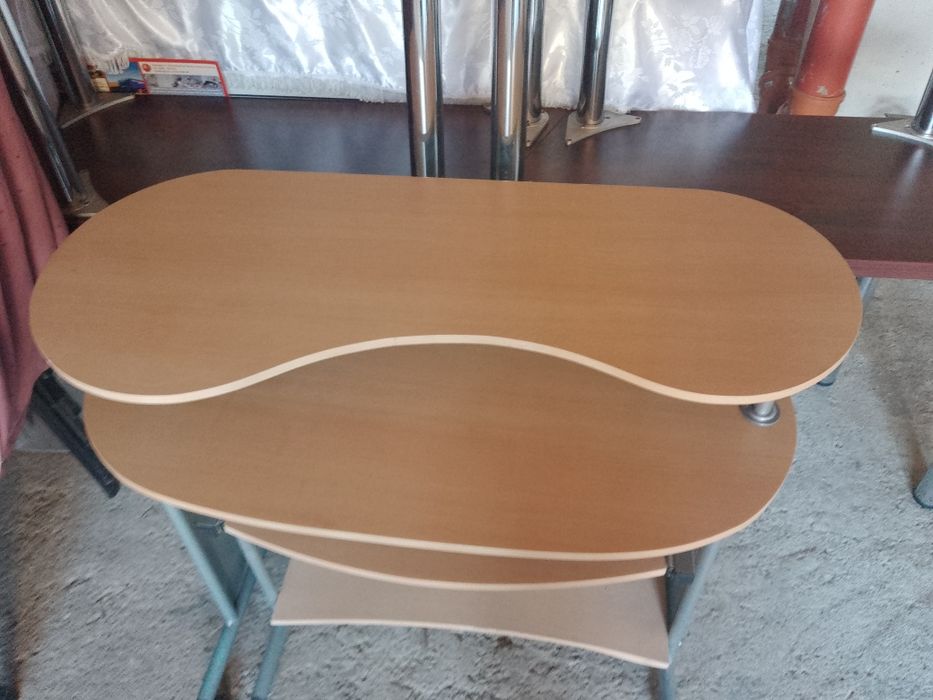 Birou extensibil metalic  pal melaminat