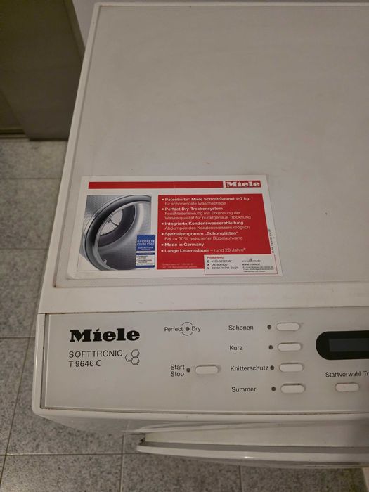 Miele сушилня – надеждна, поддържана, готова за работа