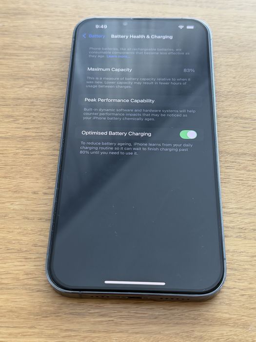 Iphone 13 pro max 128GB Sierra Blue