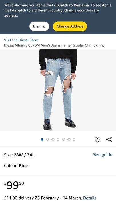 Blugi Diesel originali ( NOI )