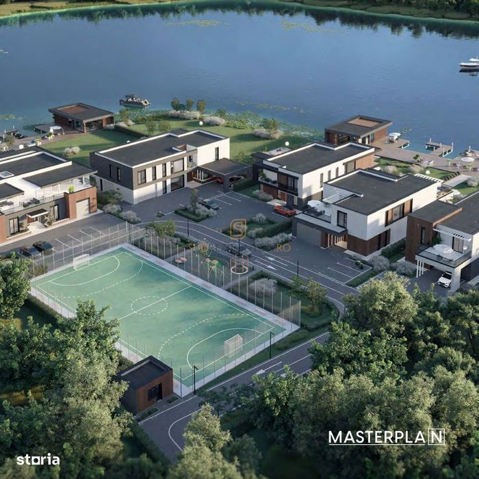 Vilă de lux cu piscină și deschidere la Lacul Snagov | Ilfov