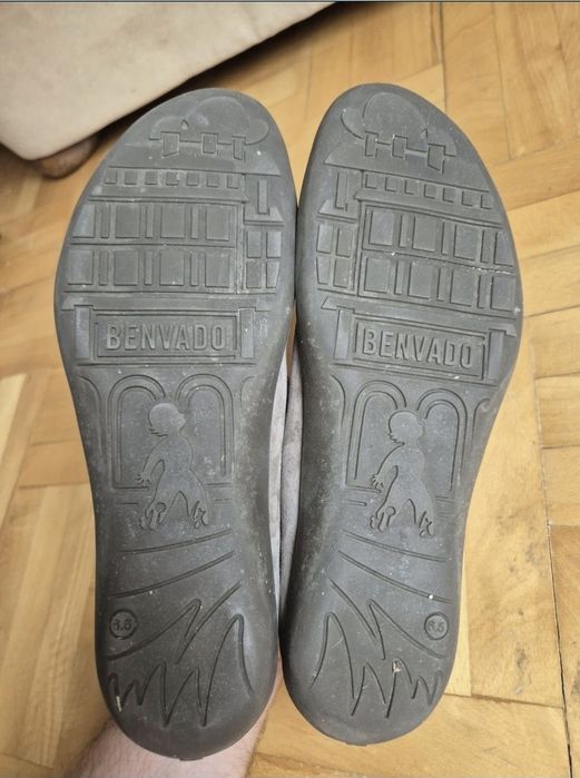 Pantofi Benvado, Piele Naturală Integrală, Calitate Premium - 39