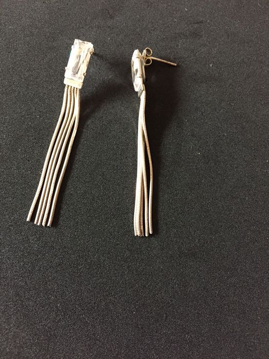 Дамски обици  ot srebro proba 925 s kamak  cirkon