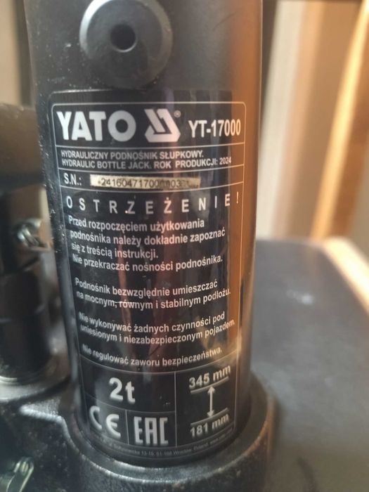 автомобилен крик YATO