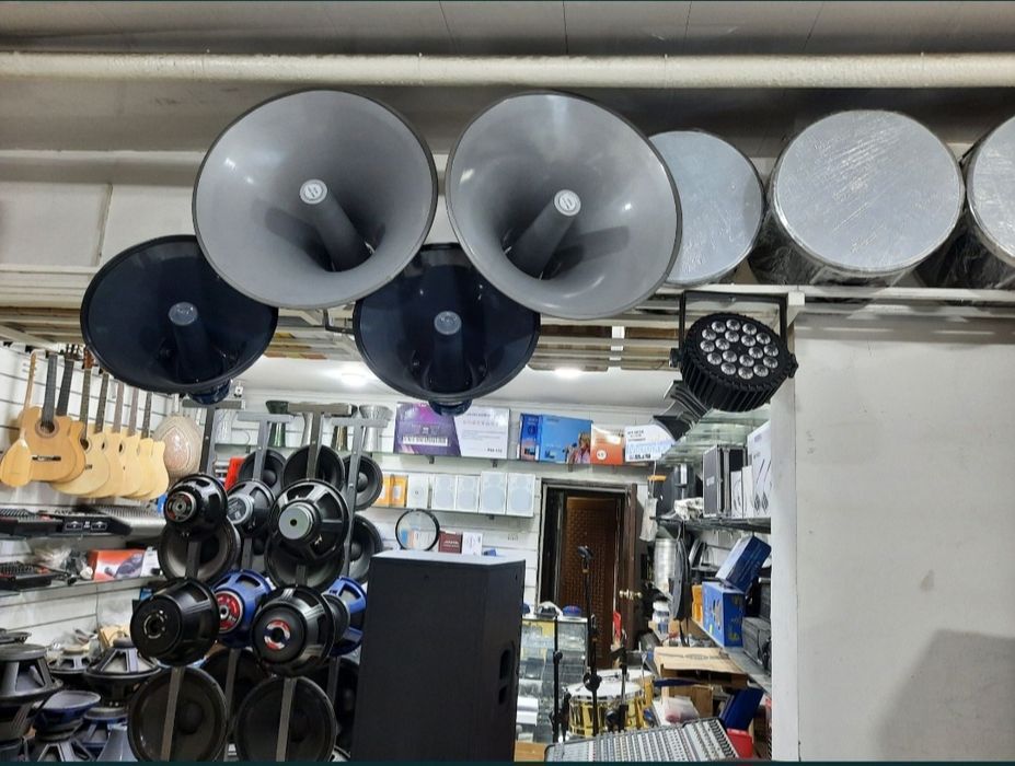 Музыкальный магазин в Ташкенте оптом и в розницу. Калонки и Усилители!