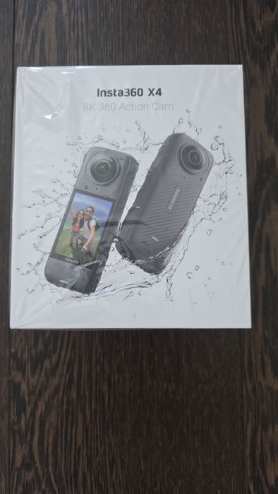 Insta 360 X4 8k  action camera lentile premium 2 baterii  ca nouā