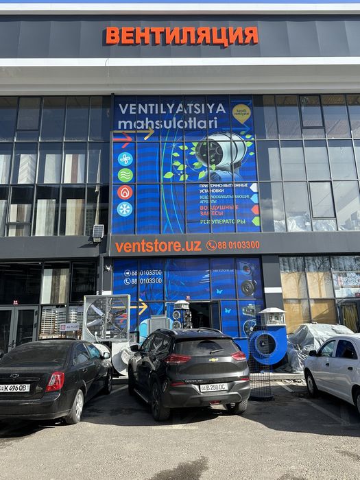 Канальный прямоугольный вентилатор-REC VentStore.uz