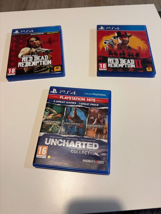 Red Dead Redemption 1 - 2 / Uncharted Collection PS4 PS5