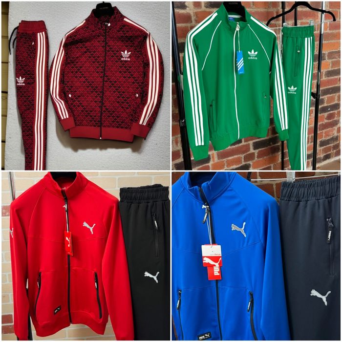 Trening Barbati Siglele Cusute Adidas Puma