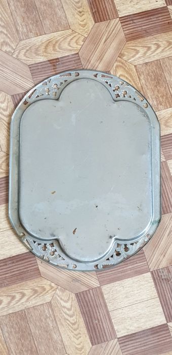 Мельхиоровый поднос.
