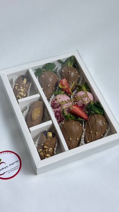 Финики в шоколаде на рамазан