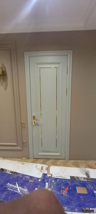 Межкомнатные двери МДФ ШПОН крашеные под заказ,  любые размеры