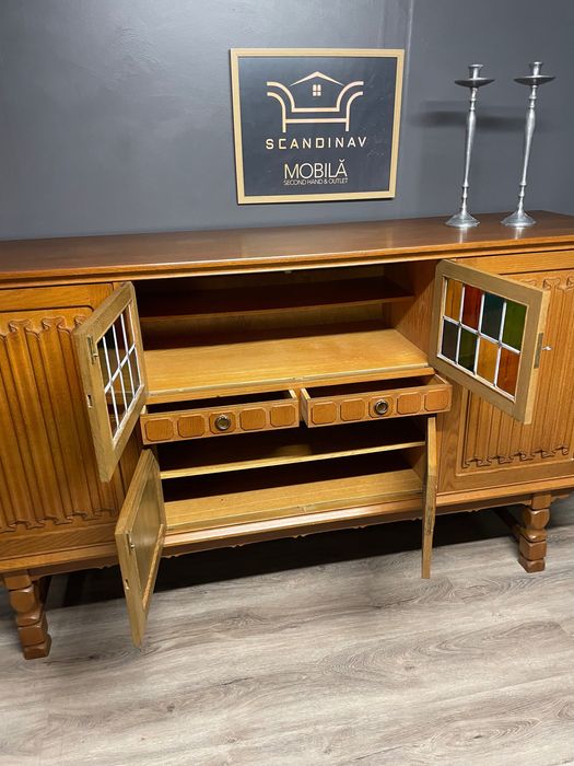 Comodă vintage lemn mare