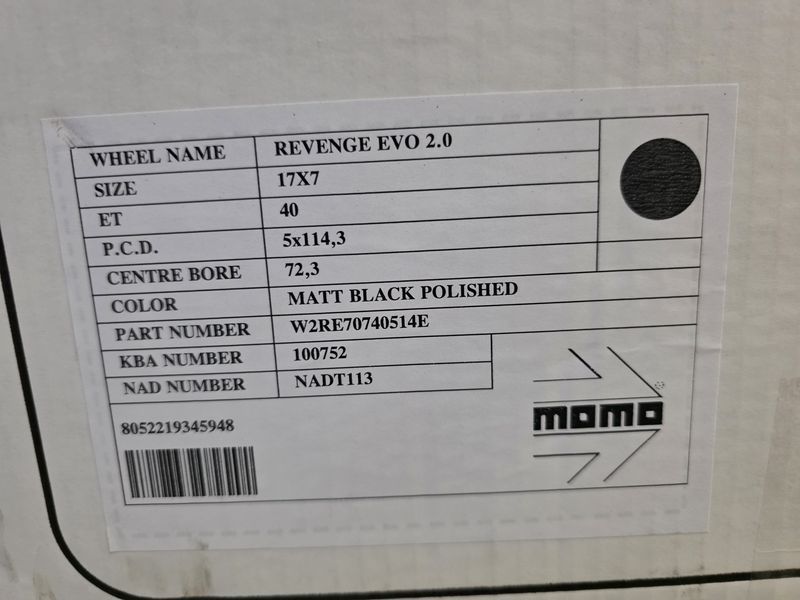 17цола 5x114.3 Toyota,Mazda,Hundai,Honda,Kia 5x114.3