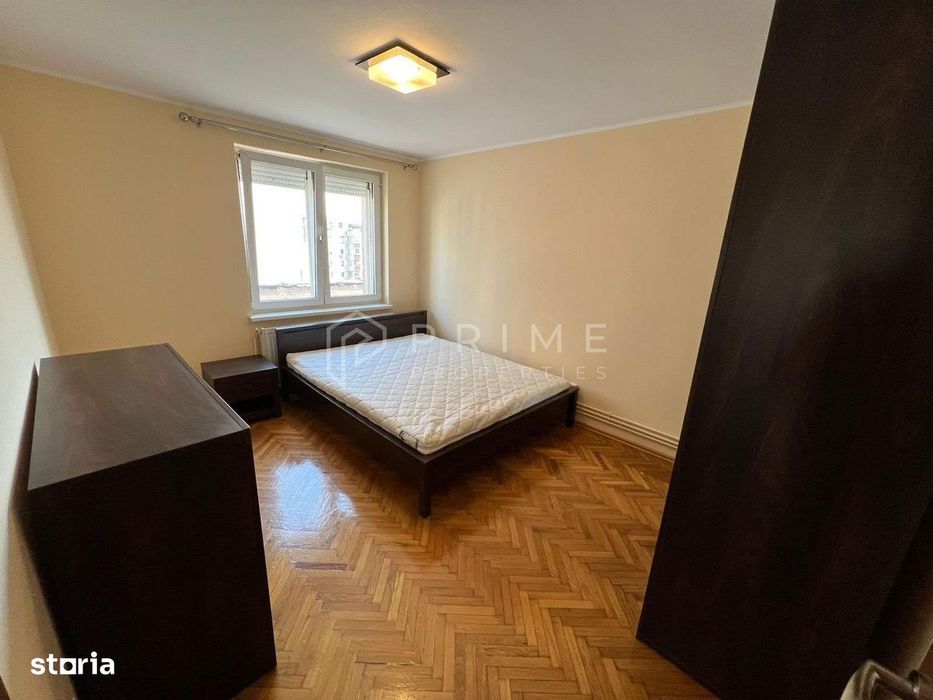 Apartament spațios de închiriat | 90 mp | Cartier 7 Noiembri