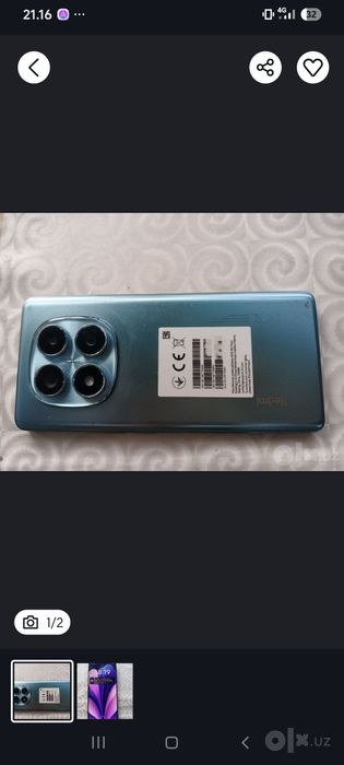 Redmi not 14 pro 
8/256гб