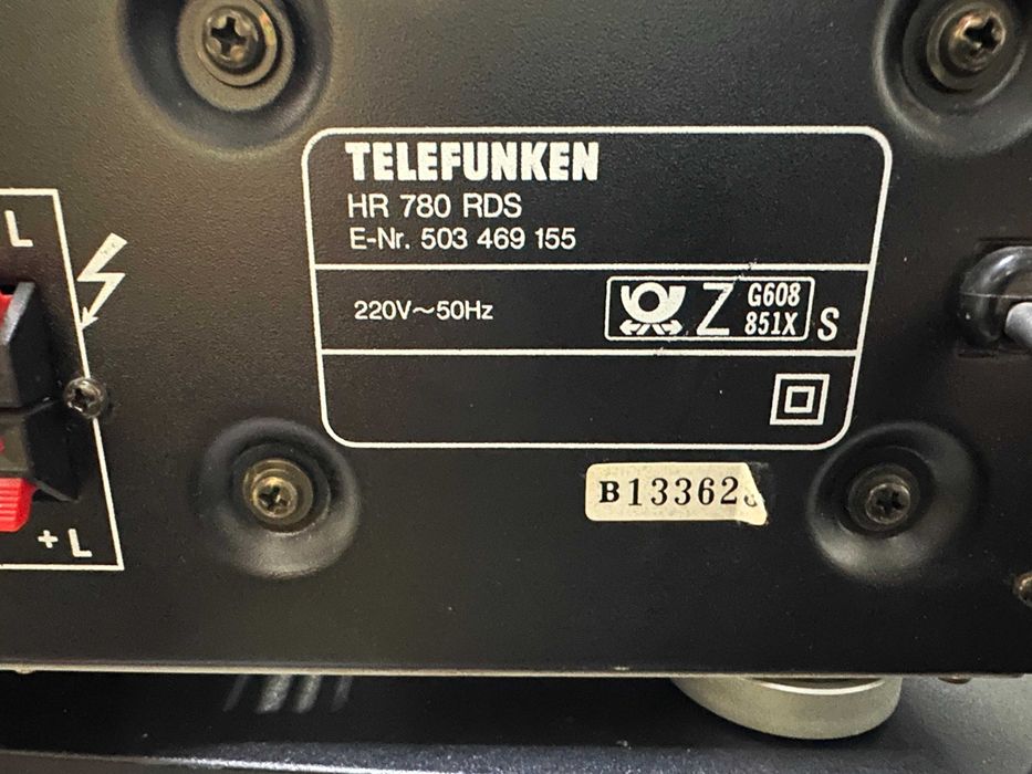 Стерео ресивър TELEFUNKEN HR 780 RDS + Тонколони
