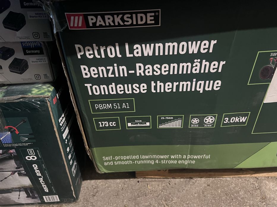 самоходна косачка parkside