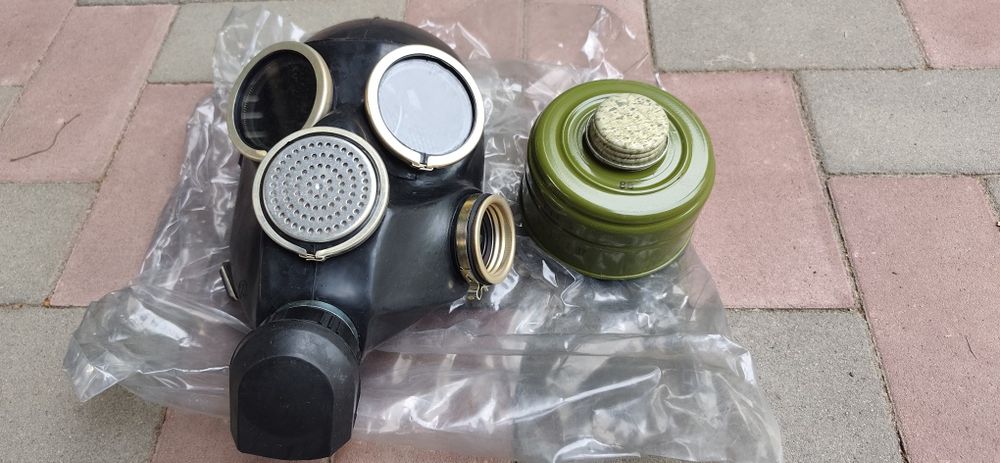 Противогаз новый. Ссср