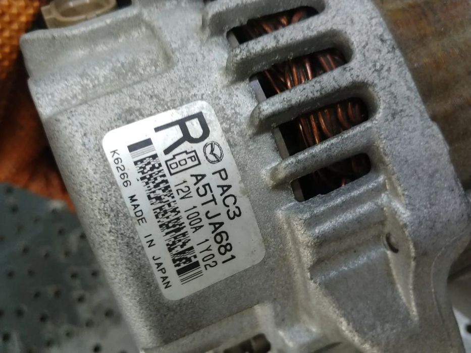 alternator 2.0b pe skyactiv  mazda cx-3 2021 a5tja681