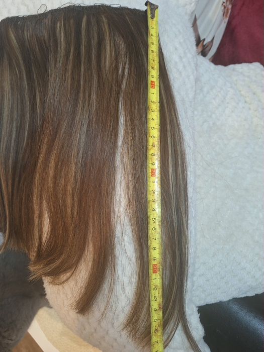 Естествена коса 50гр. С кичури