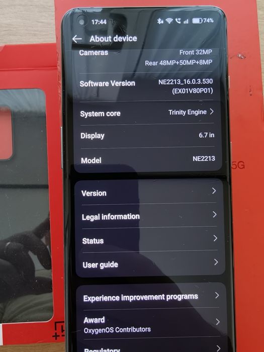 Oneplus 10 pro verde 256/12 gb ram CA Nou!!