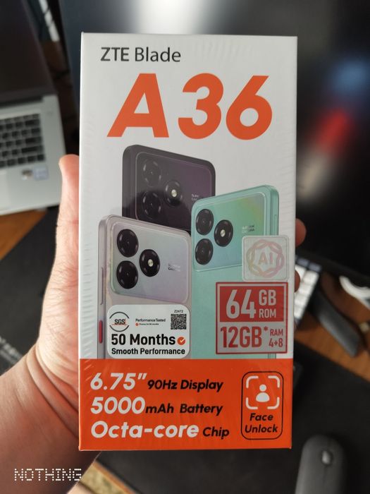 ZTE Blade A36 смартфон