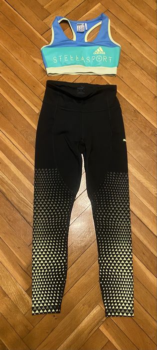 Adidas StellaSport, Puma-топ бюстие и клин-XS