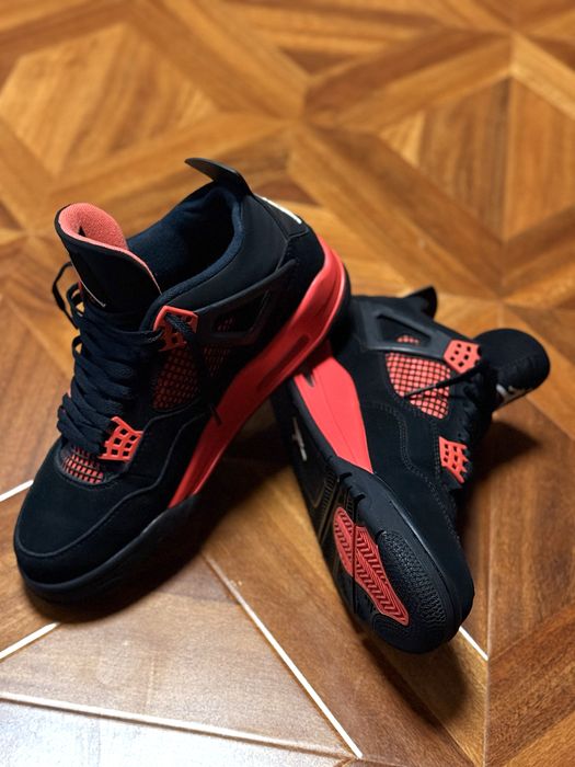 Air Jordan 4 „Red Thunder” – Design Iconic – STARE EXCELENTĂ