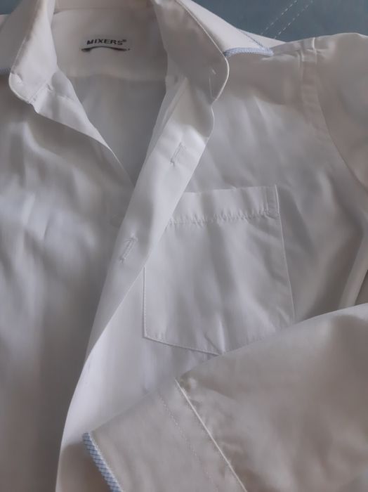 Рубашка белая школьная