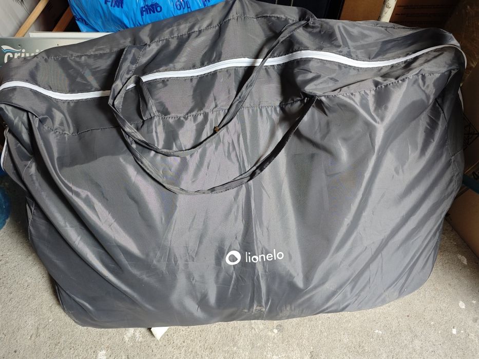 Бебешка кошара Lionelo - Leonie, сива запазена