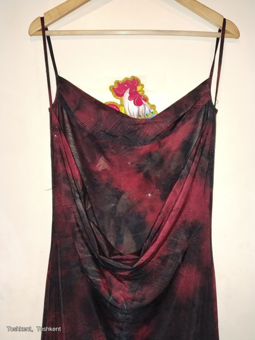 Платье с открытой спиной