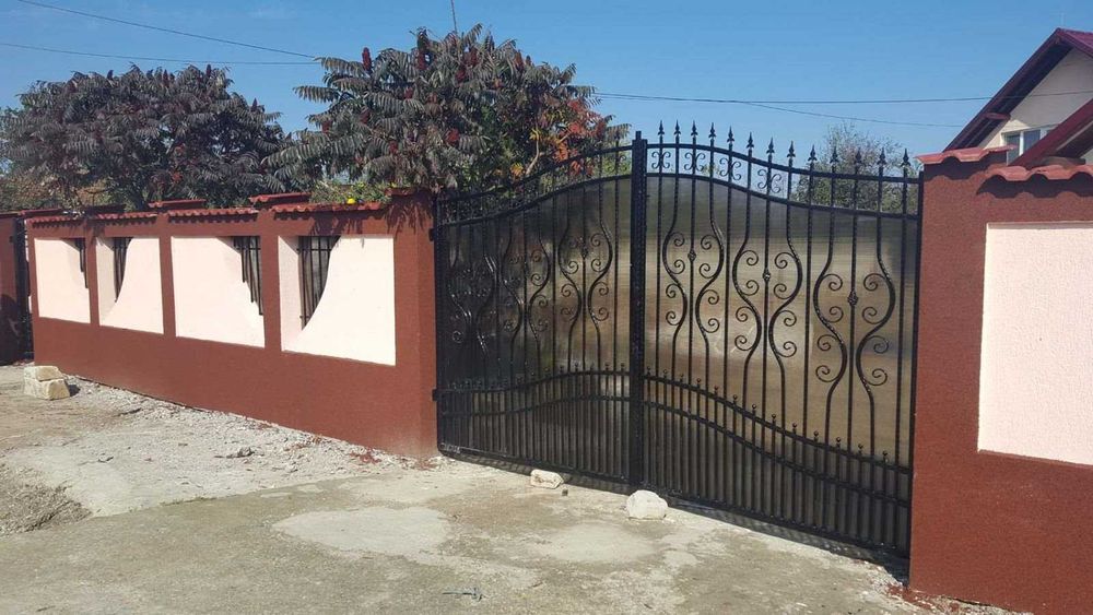 Garduri din panou stil jaluzele, sipca metalica, tabla, BCA si plasa