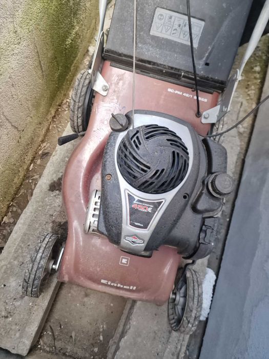 Masina de taiat iarba Einhell benzina BRIGGS 3CP Tractiune+COS