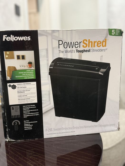 Унищожител на документи Шредер Fellowes Powershred P-25S